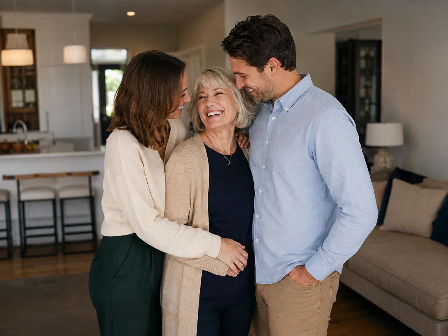 Mother with Children of Any Age family portrait example